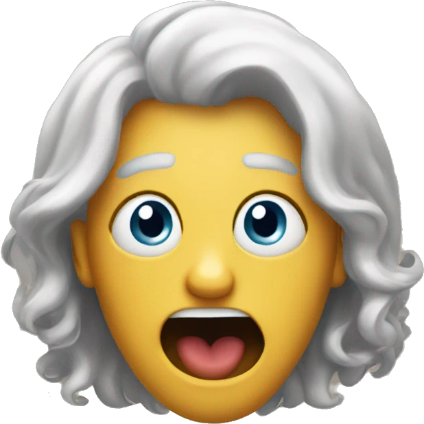 Craziest silly face emoji