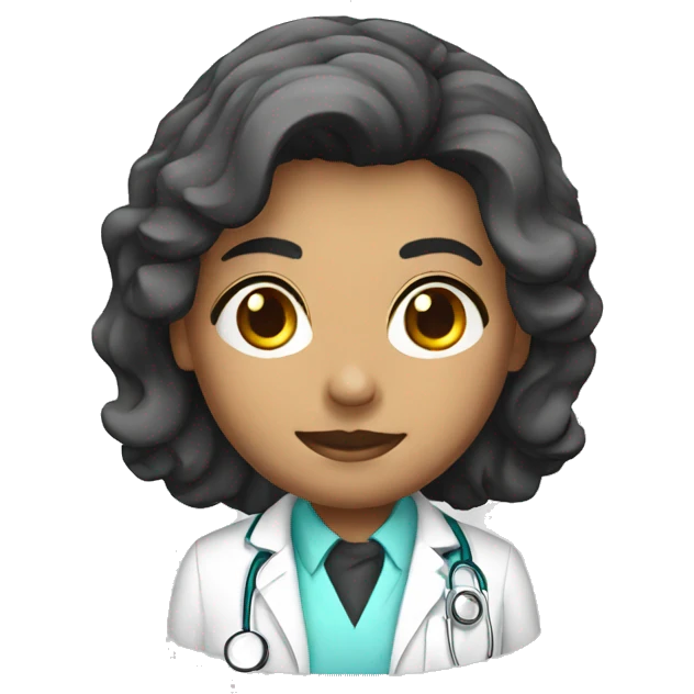 doctor solo ata blanca emoji