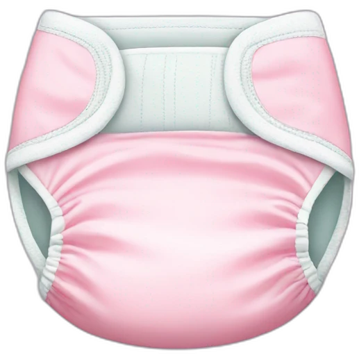 Diaper for girls  emoji