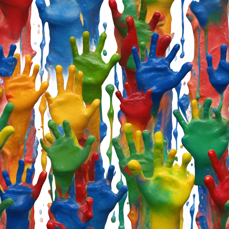 Finger painting  emoji