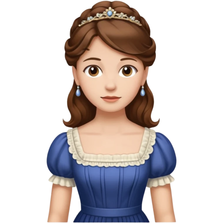 1900's european female emoji