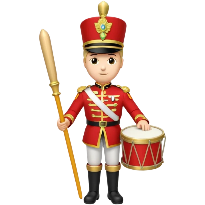 Toy Soldier drum parade emoji