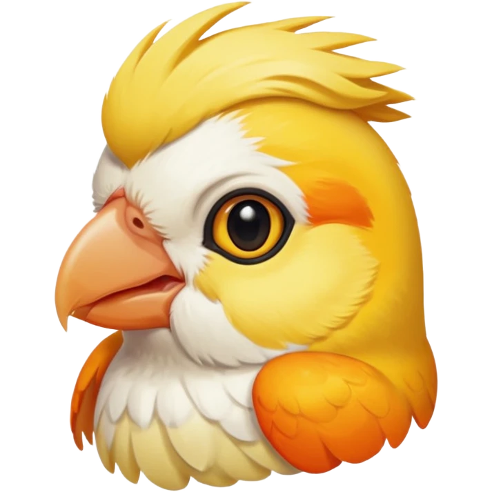 عروس هلندی لیمویی رنگ  emoji