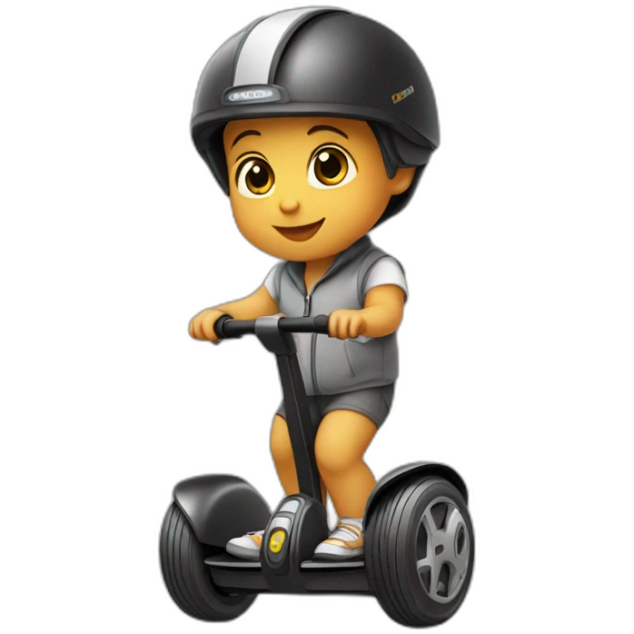 baby on segway emoji