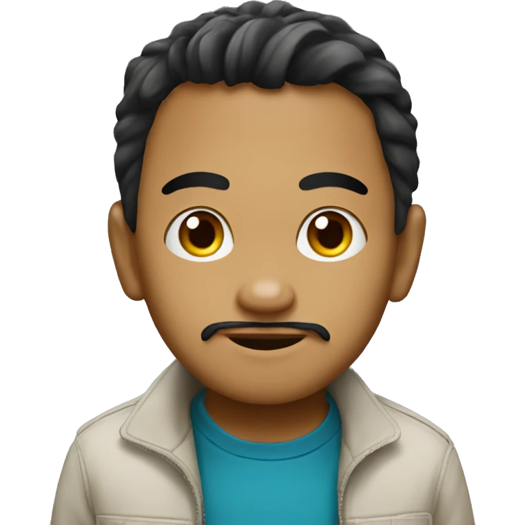 Shitzu with a mexican boy emoji