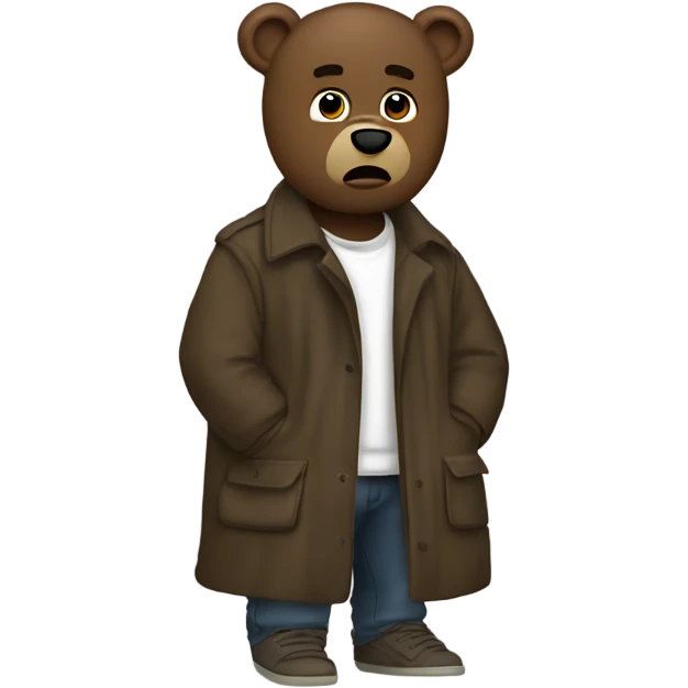 Kanye west bear  emoji
