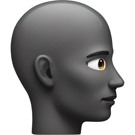 thinking head emoji
