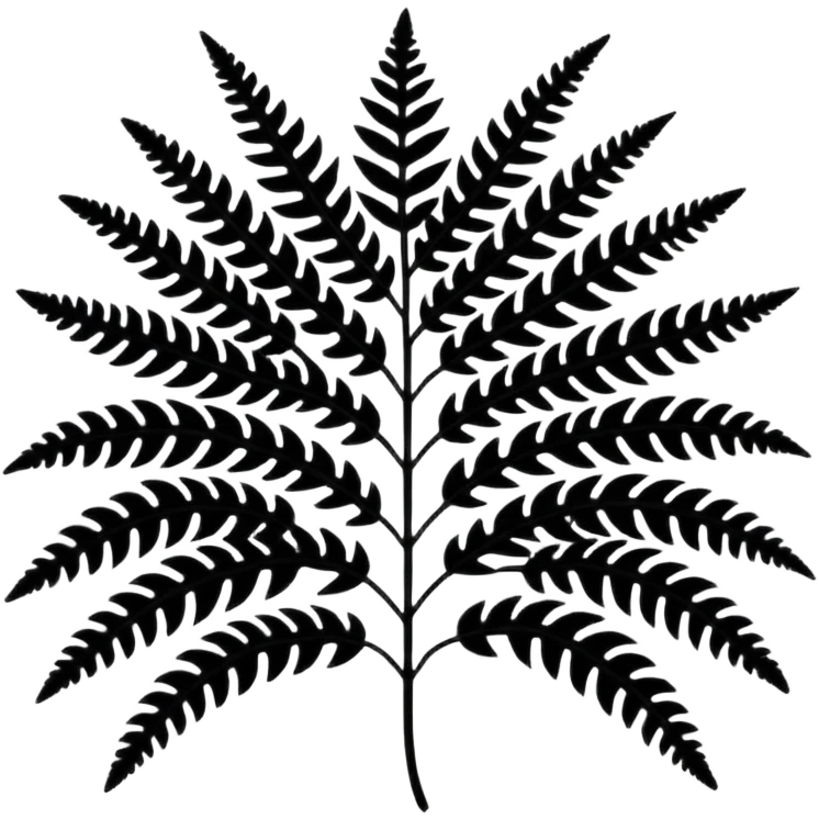 Fern Maori design.. emoji