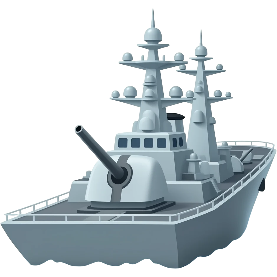 North Korea Army ships emoji