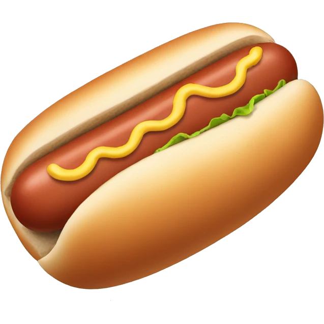 hot dog without the bun no bread emoji