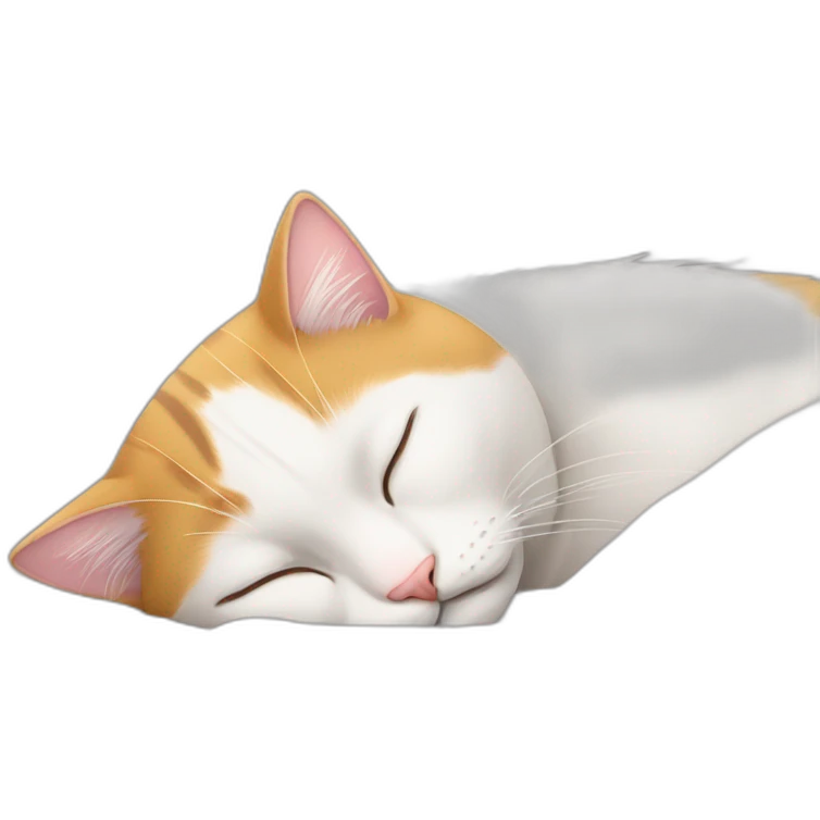 Cat-sleeping emoji