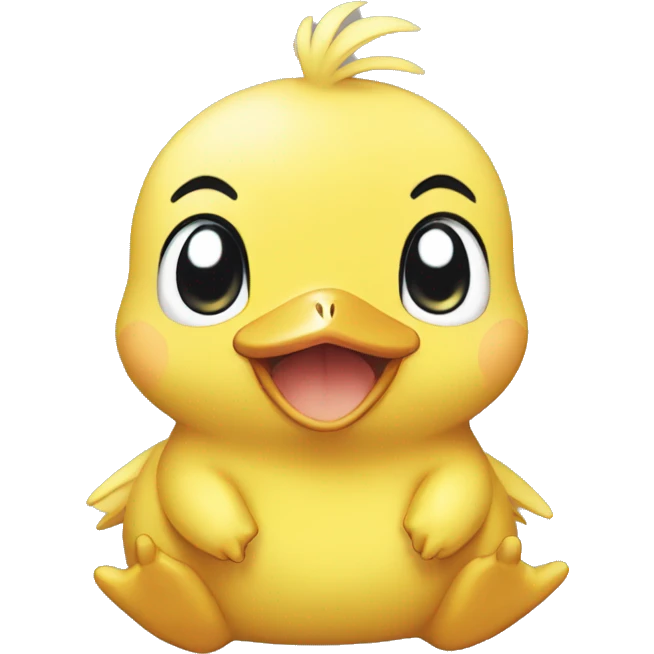 baby pokemon psyduck emoji