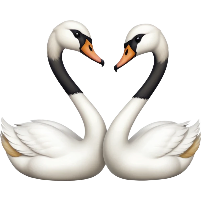 Du und ich für immer 2 swan  emoji