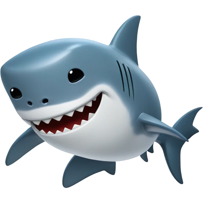 shark holding snoopy  emoji