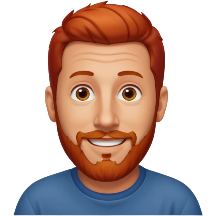 Adam Sandler red beard emoji