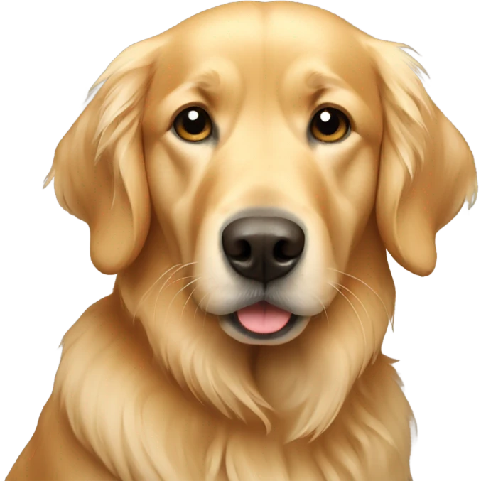 golden retriever  emoji