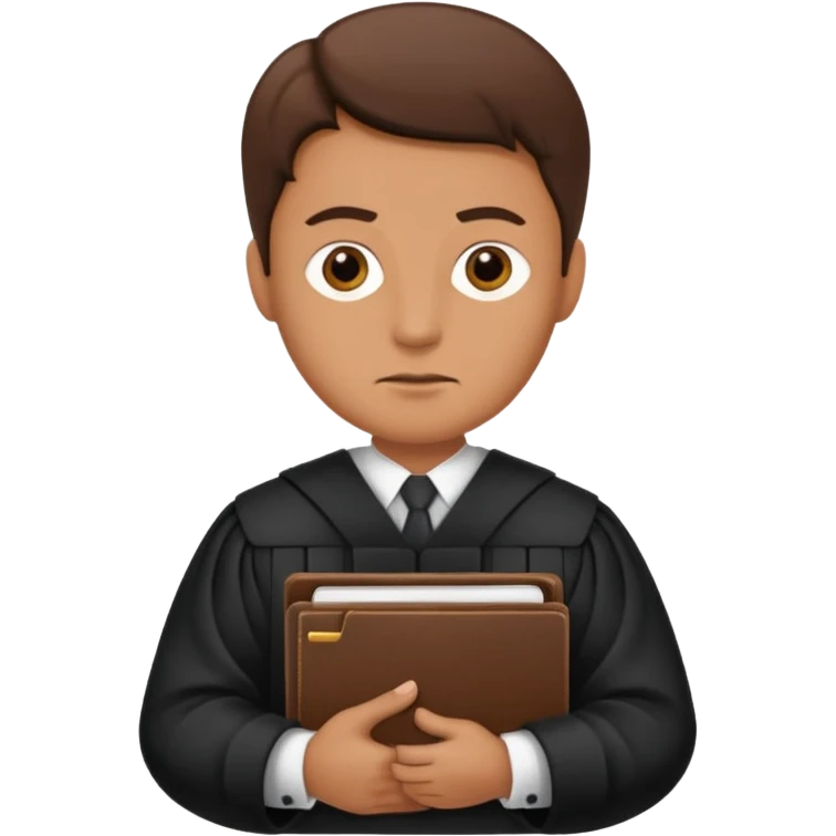 yargıç elinde dosya var emoji