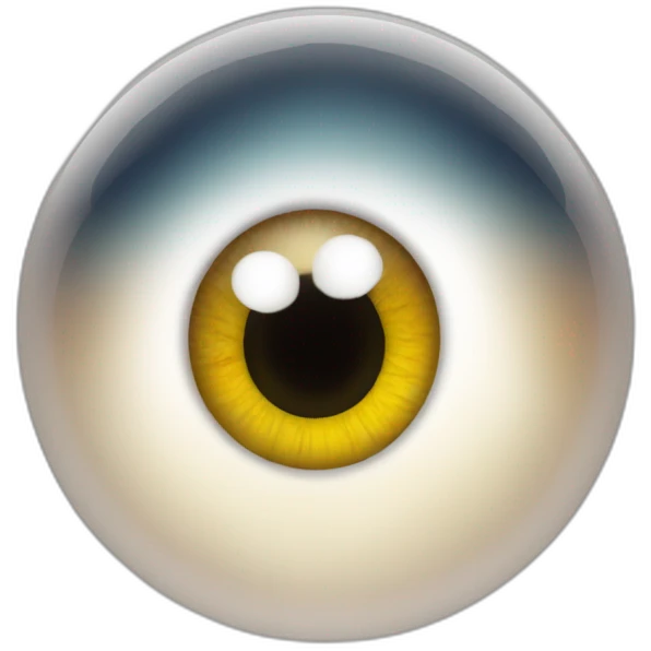 gross eyeball emoji