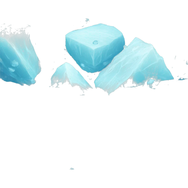 Lush ice emoji