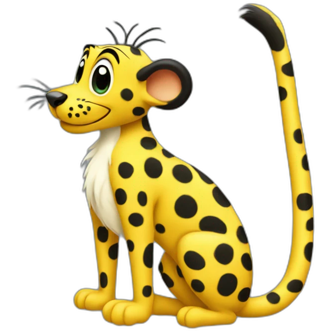 Marsupilami emoji