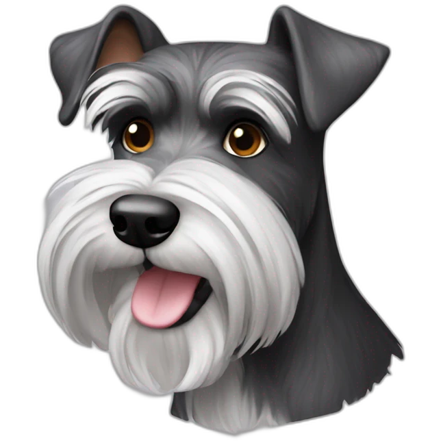schnauzer emoji