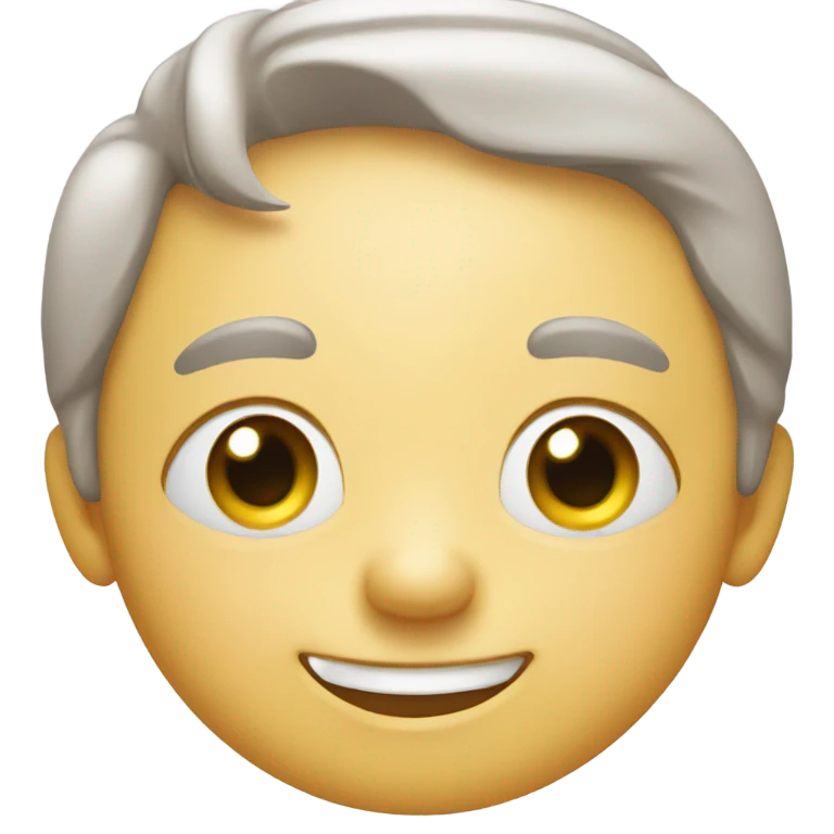 Happy face with big  emoji