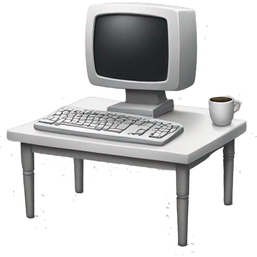 tiny-table-with-keyboard-and-monitor emoji