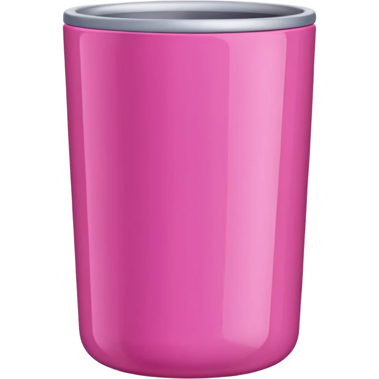pink tumbler emoji