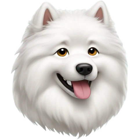 Samoyed emoji