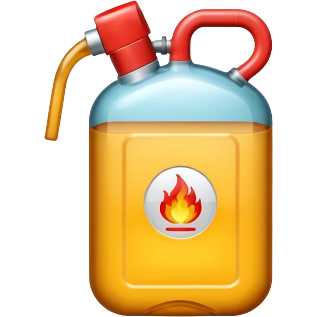 бензин в канистре emoji