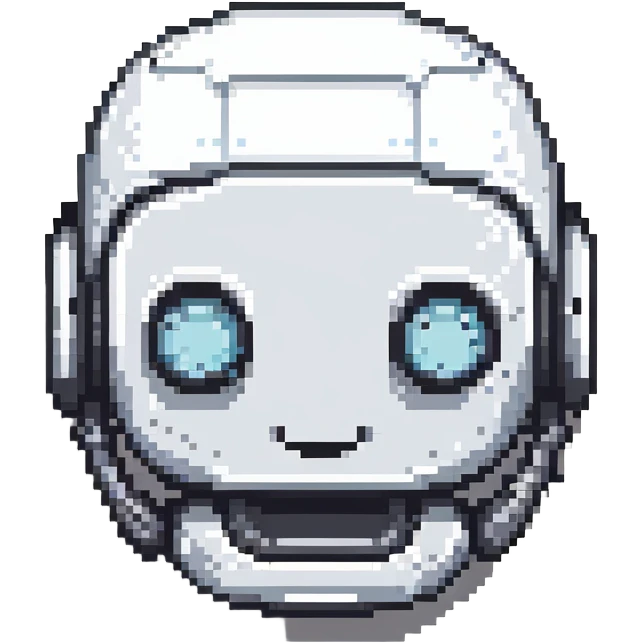 smiling robot head emoji