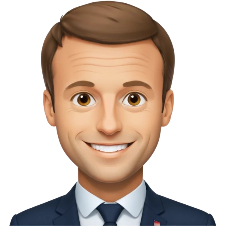 Emmanuel Macron emoji