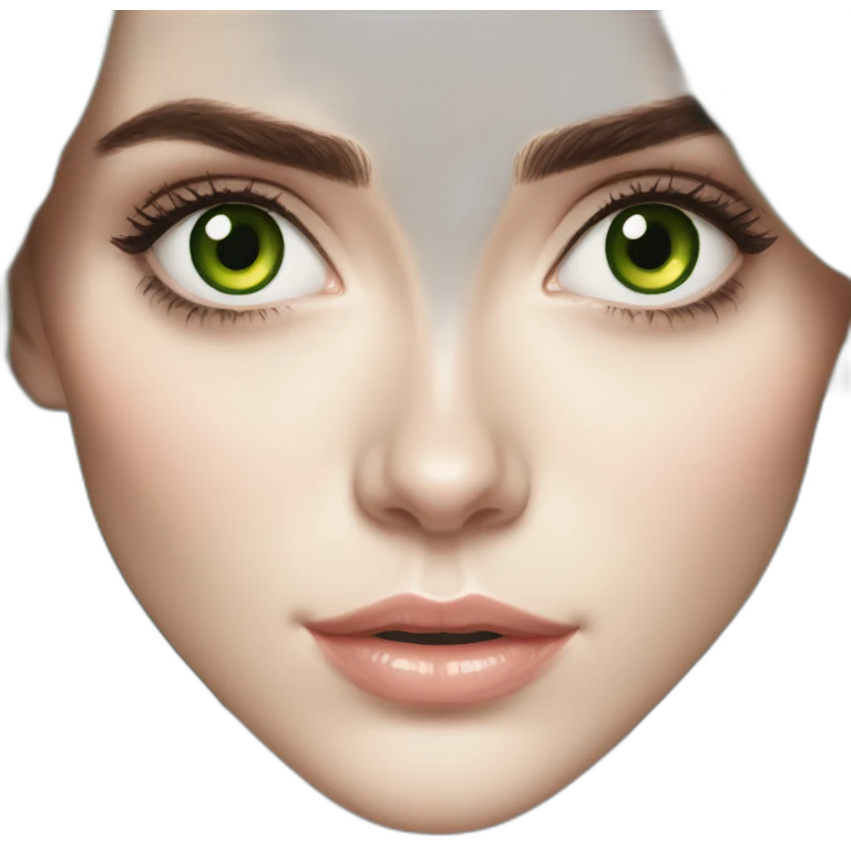 lily-collins-with-green-eyes emoji