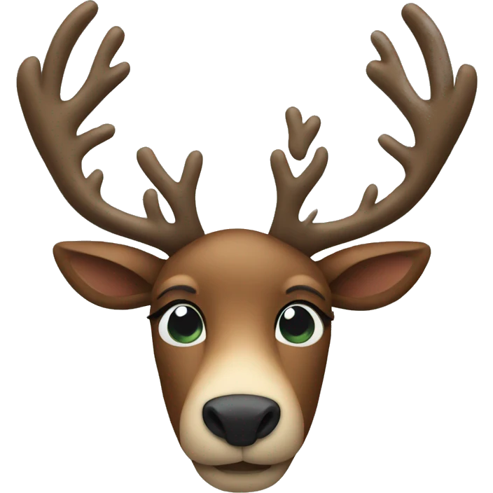 Reindeer emoji