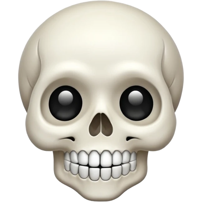 
Cute kawaii skull  cartoon -style/cute and transparent for a sticker 
 
 emoji