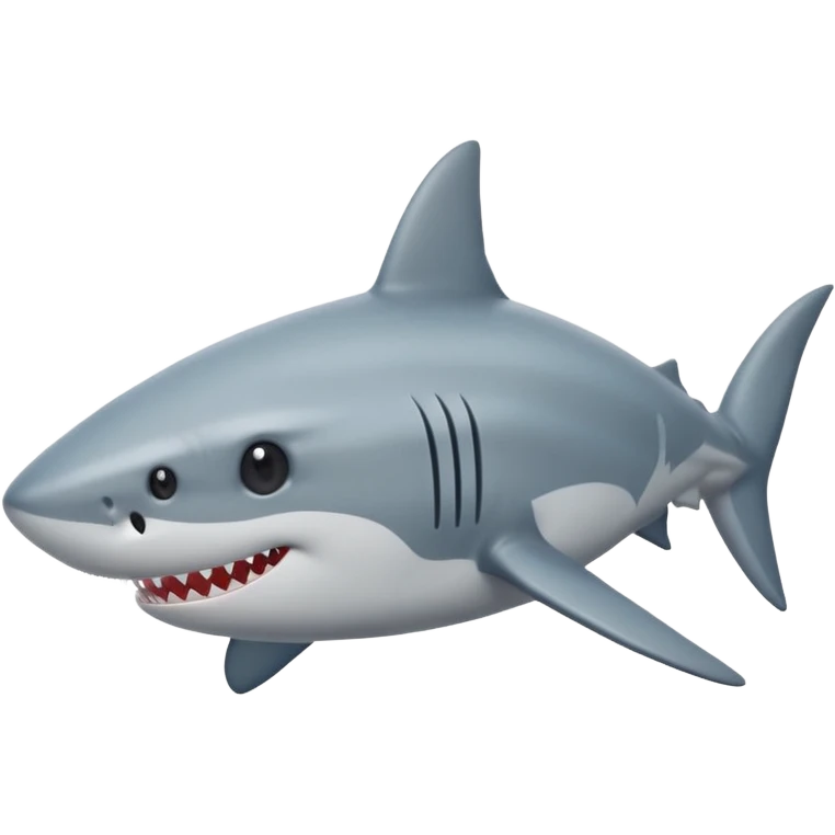 shark body with a cat face emoji