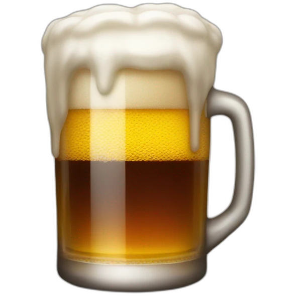 Big beer emoji