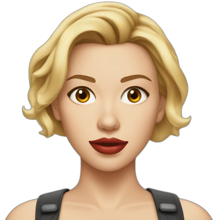 Scarlett Johansson emoji