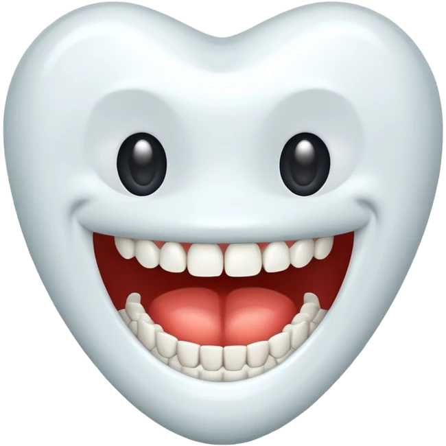 real teeth emoji
