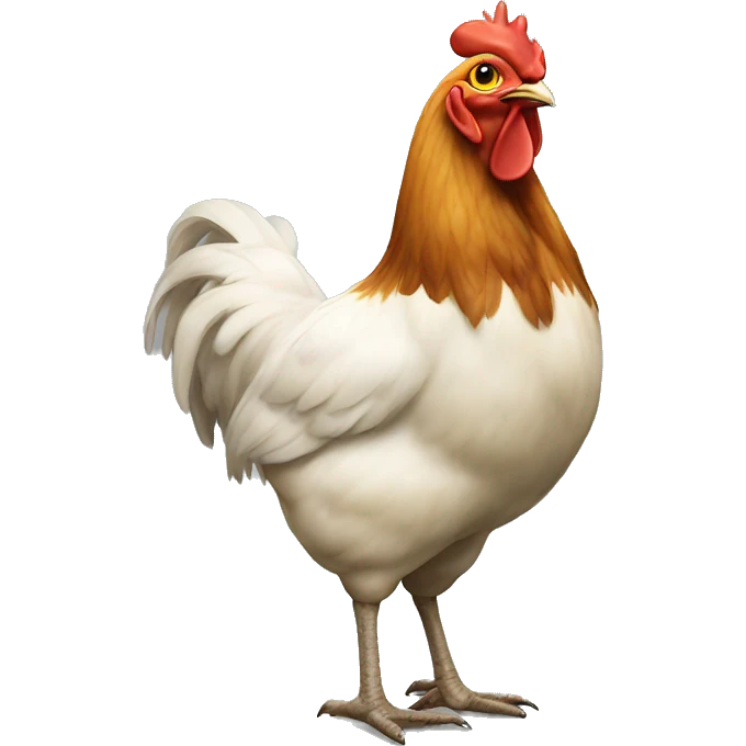 Gallina ghiacciata emoji