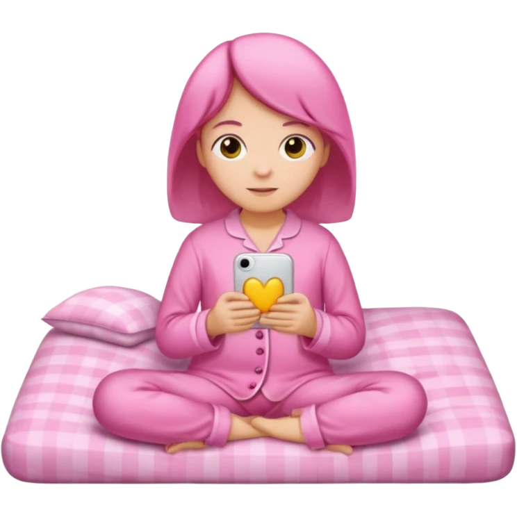 pink pajamas emoji