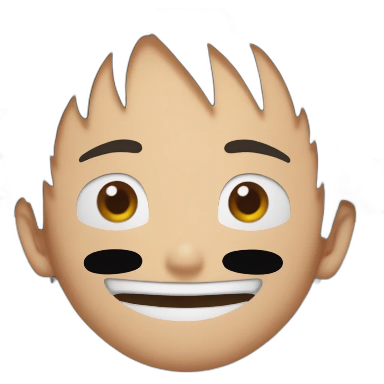 Luffy boit une cannette de coca emoji
