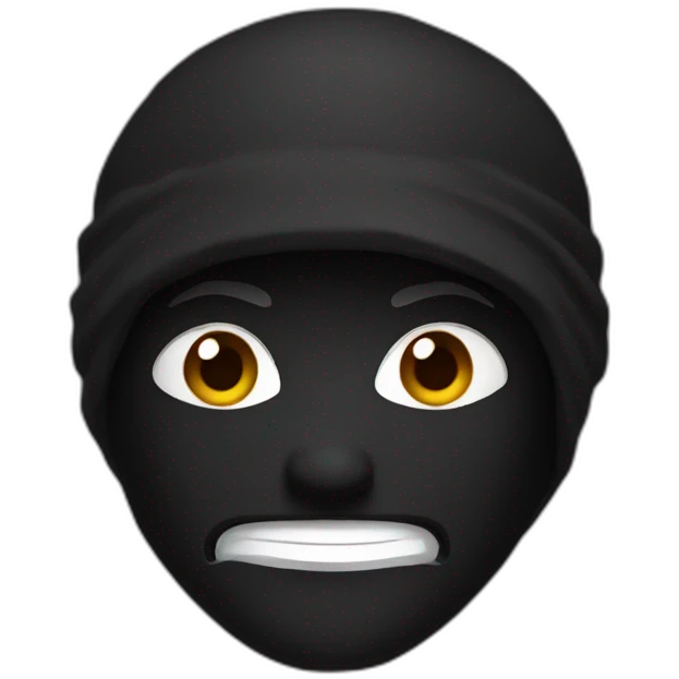 black ninja emoji