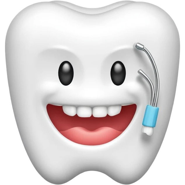 Dental floss emoji