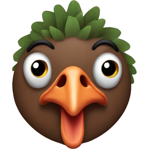 Tomas the turkey emoji