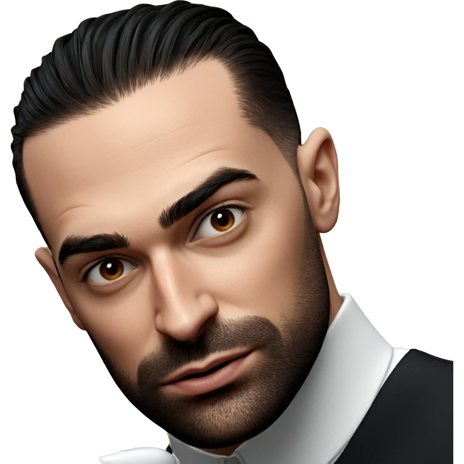realistic portrait of a man emoji