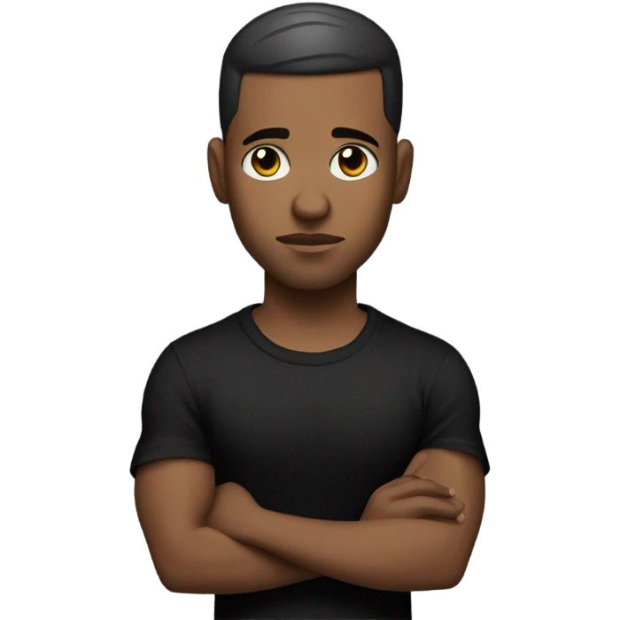 White version of rapper nba youngboy  emoji