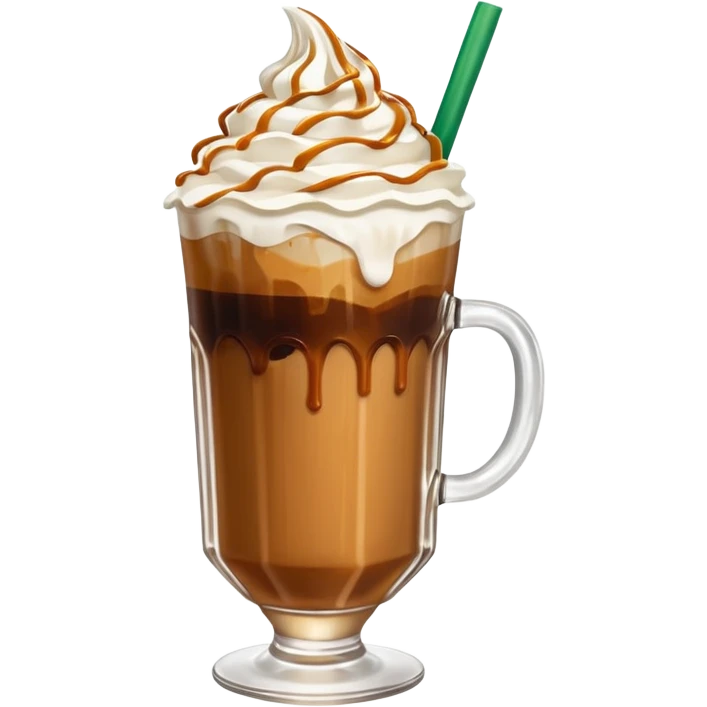 Aesthetically pleasing Starbucks Dubai iced coffee  emoji