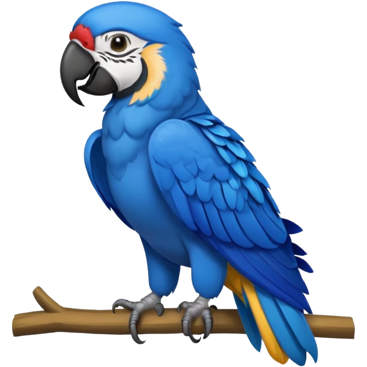 Arara azul emoji