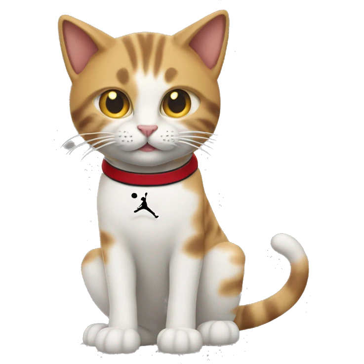 Meowcles with air Jordan’s  emoji